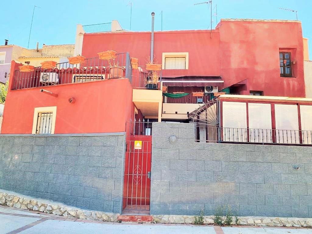 Vila Vivienda De Estilo Rustico Con Piscina La Grana Bullas Exteriér fotografie